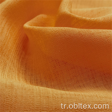 OBL22-C-066 Polyester taklit keten elbise için